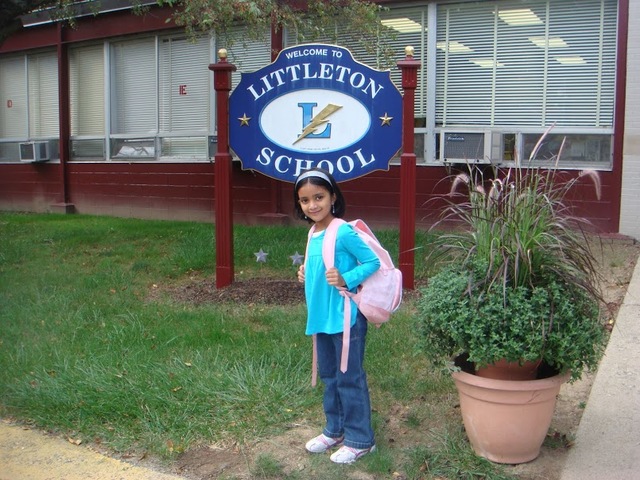 Mi primer día de la escuela primera