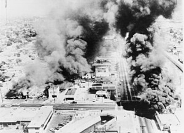 Watts race riots