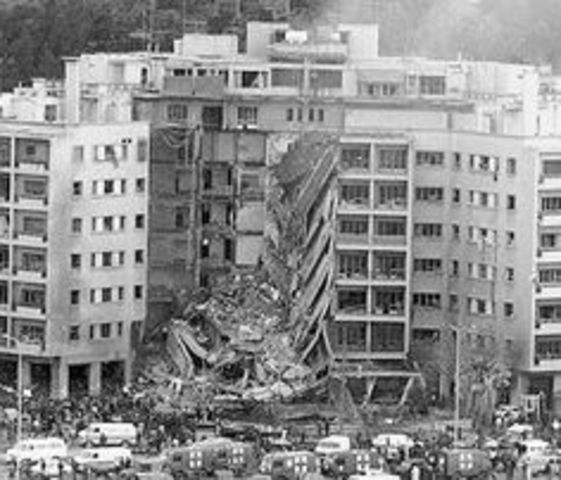 The attack on the US embassy.