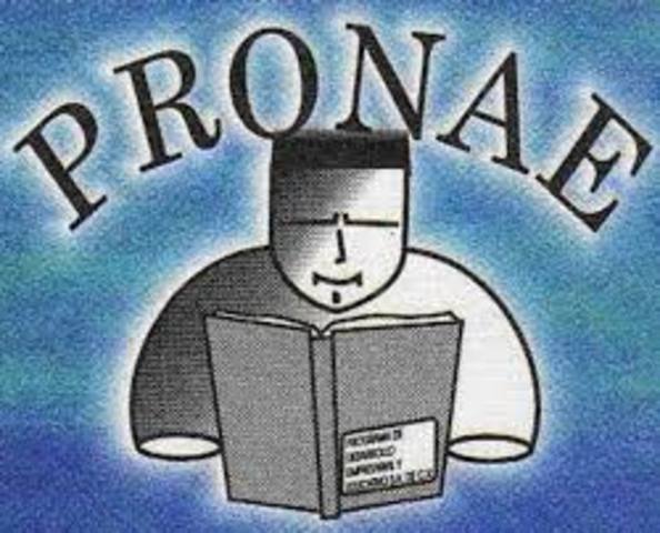 Programa nacional de educación (ProNaE) 2001-2006