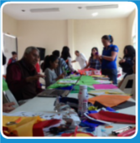 Primer taller de papel picado