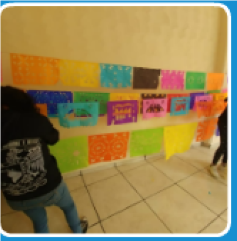 Segundo taller de papel picado
