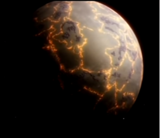 Terra de granit (en milions d'anys)