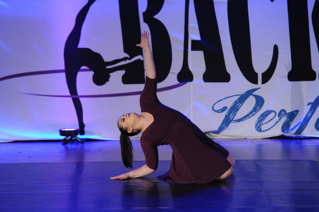 Comencé la bailar en competición