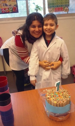 cumpleaños 1ro de 7 años