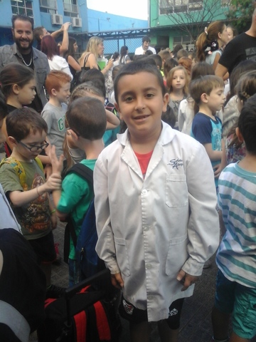 Primer día de clase de 1º grado 2016