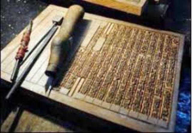 Earliest known book is printed