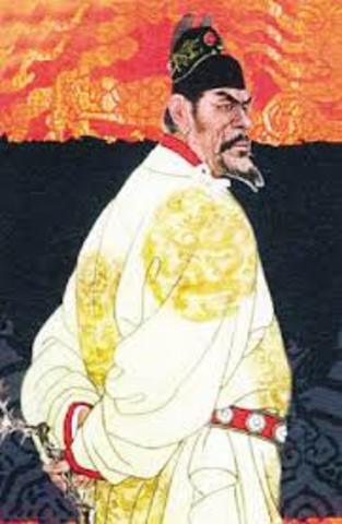 Zhu Yuanzhang become emperor and founds the Ming Dynasty