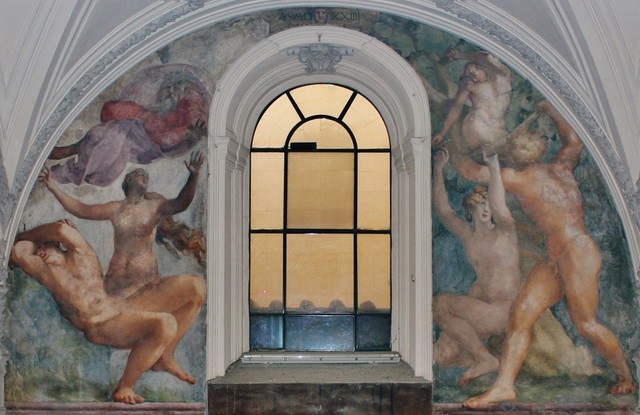 Rosso Fiorentino, Progenitori 2, cappella Cesi, s.Maria della Pace, ROMA