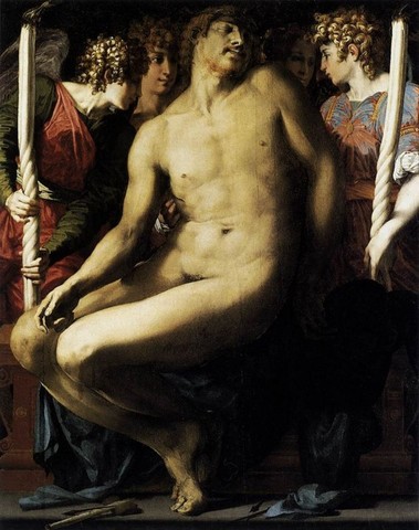 Rosso Fiorentino, Cristo morto con angeli 2, 1525-27, Boston MoFA