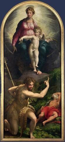 Parmigianino, Visione di San Girolamo 4, 1526-27, LNG