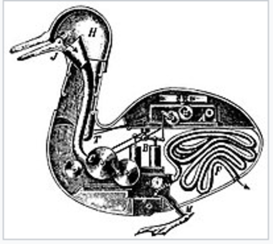 Le canard de Vaucanson