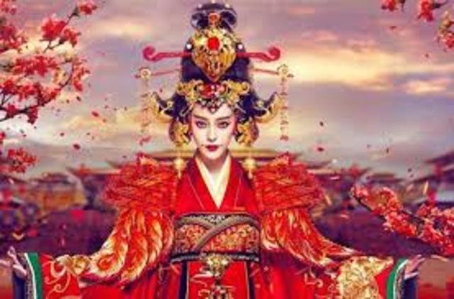 Empress Wu begins rule over China