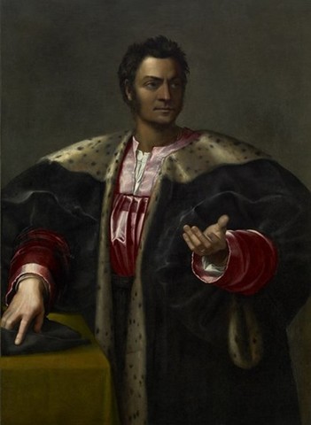 Sebastiano del Piombo, Antonfrancesco degli Albizi, Houston, MoFa, 1525