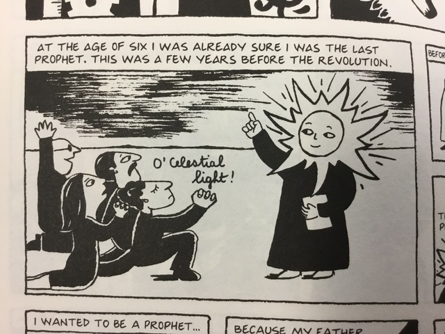 Marji wants to be a prophet