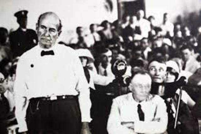 Scopes Monkey Trial begin in Dayton, TN