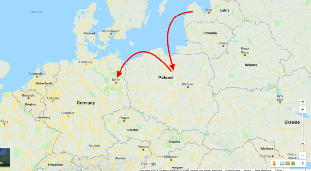 Family moved to Poland