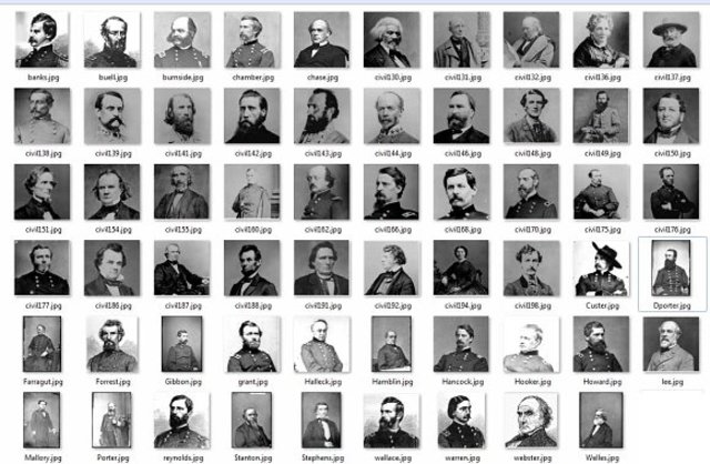 Leaders(Union v.s. Confederacy)