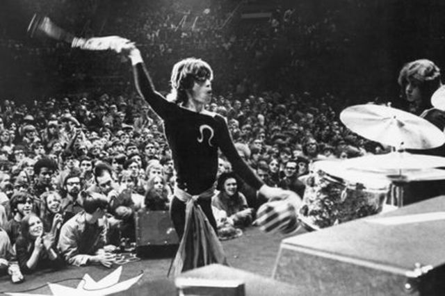 The Rolling Stones host the Altamont music festival