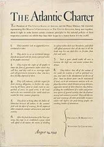 Franklin D. Roosevelt / The Atlantic Charter
