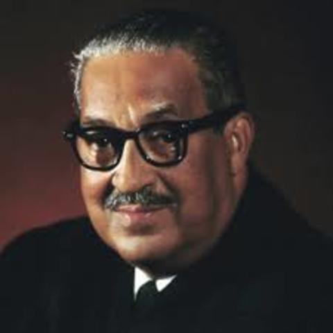 Thurgood Marshall gets Nominated to the SC