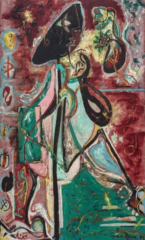 Moon Woman- Jackson Pollock