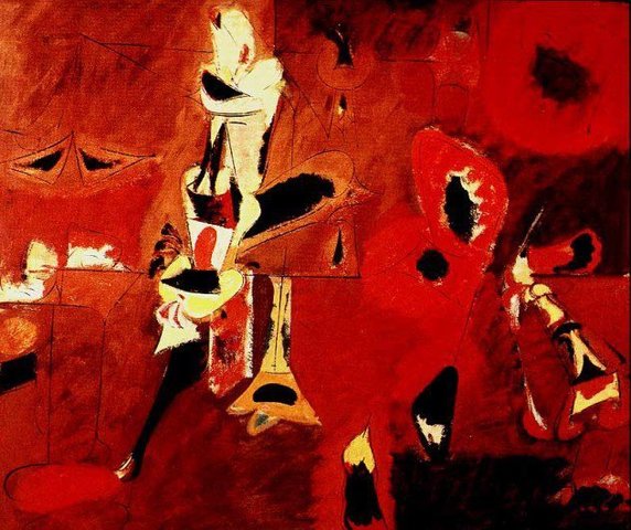 Agony- Arshile Gorky