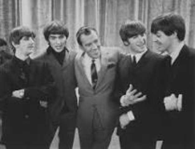 The Beatles appear on Ed Sullivan