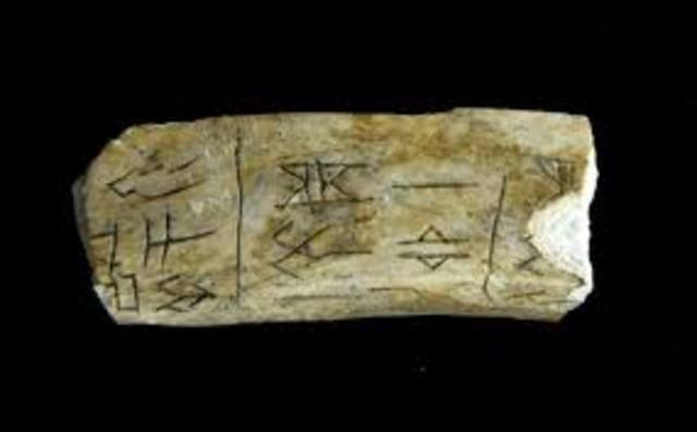 Oracle Bones in Ancient China