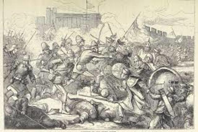 Land problems with Britain