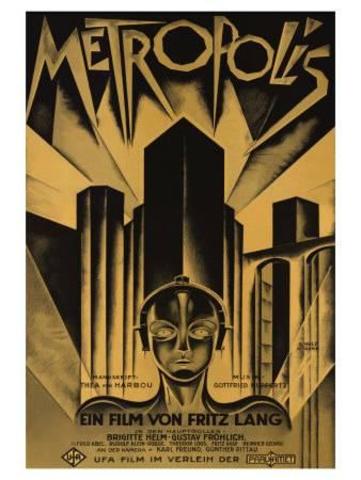 Metropolis by Fritz Lang - Film Poster