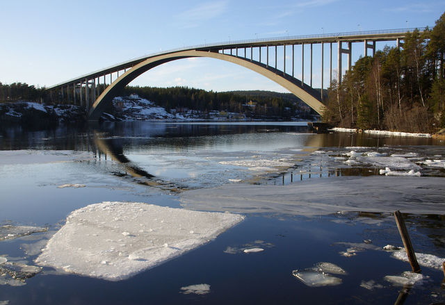 Sandö Bridge- Eugène Freyssinet
