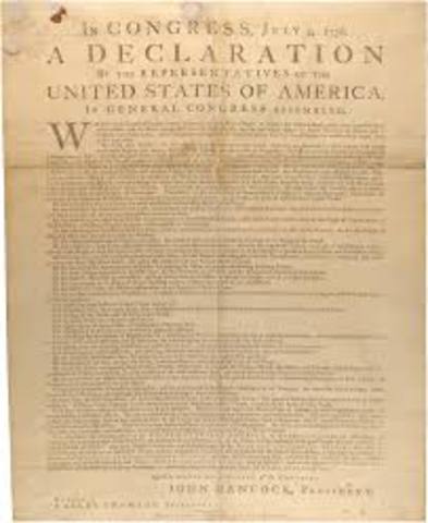 The Declaration of Independence
