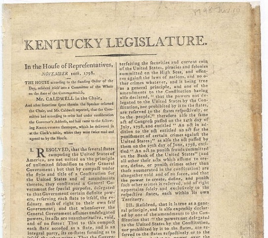 Kentucky Resolutions