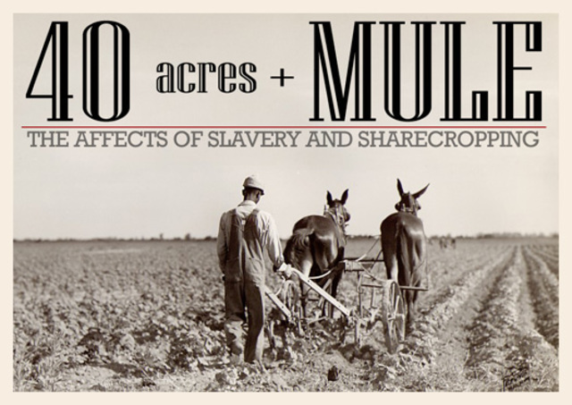 "FORTY ACRES AND A MULE"