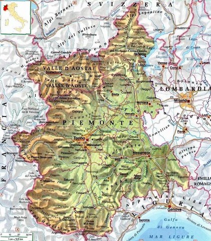 El sur de Italia se vincula a Piemonte