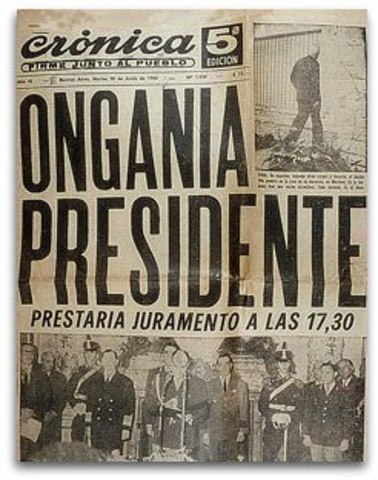 ARGENTINA: Inicio dictadura.