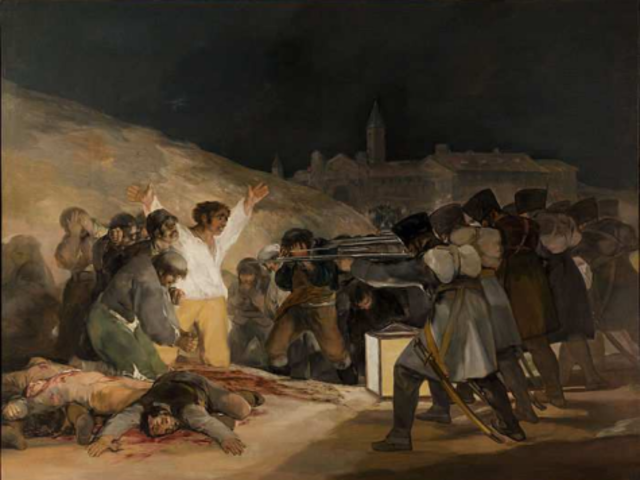 El 3 de maig de 1808 o els afusellaments de la muntanya del Príncipe Pío