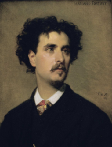 Marià Furtuny coneix a Federico de Madrazo