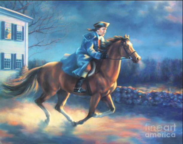 Midnight ride of Paul Revere