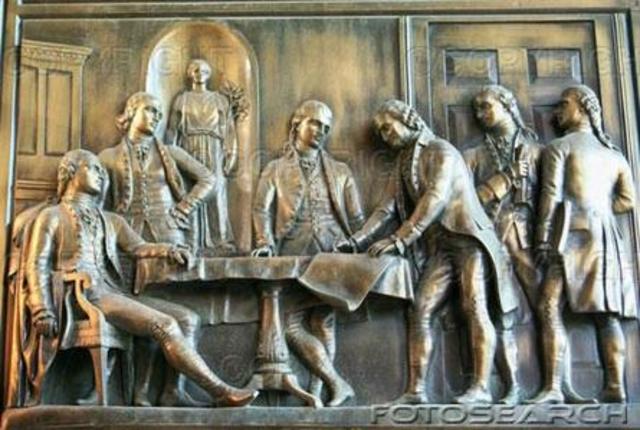 The Declaration of Independence is signed!