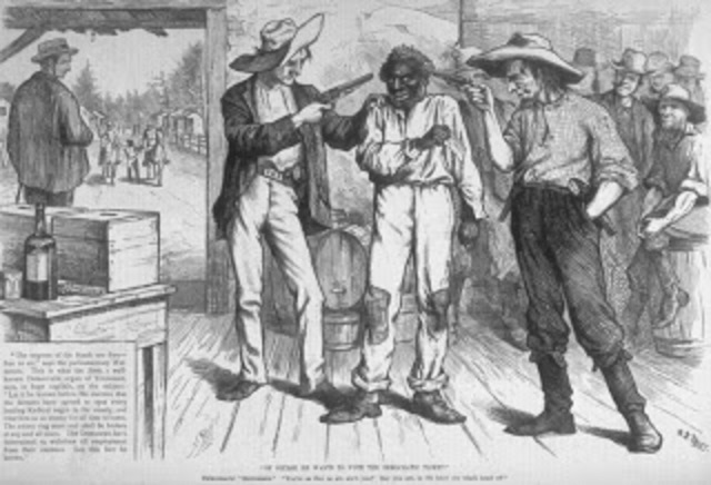 Life for whites Reconstruction South