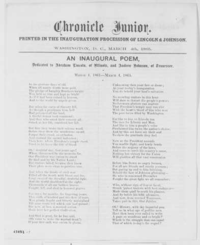 Lincoln’s Reconstruction Plan