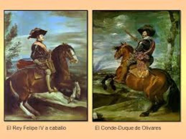 Felipe IV sustituye a Olivares