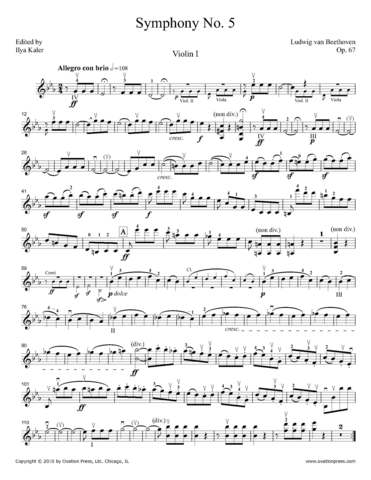 "Symphony No. 5" and "Symphony No. 6"