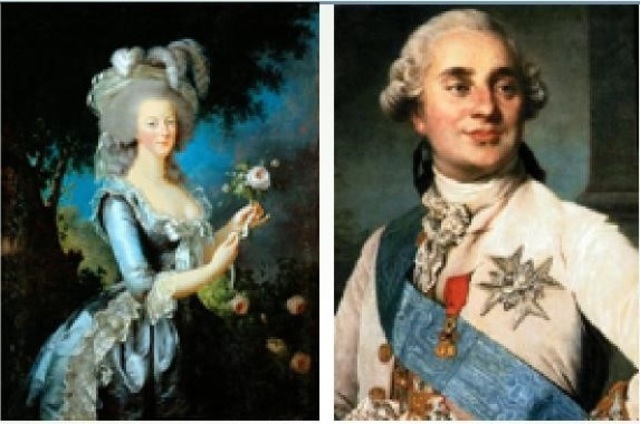 Louis XVI (who is married to Marie Antionette) Ascends to the Throne