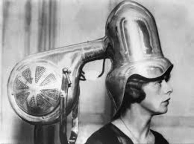 the first hair dryer
