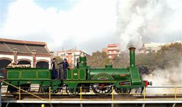 PRIMER FERROCARIL BARCELONA-MATARÓ