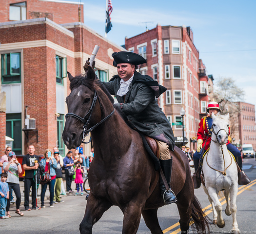 Midnight ride of Paul Revere