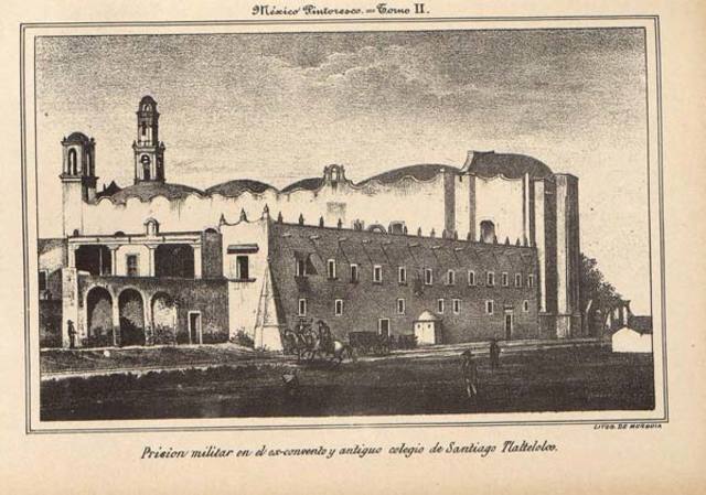 Estudio de humanidades en el Colegio Sta. Cruz de Tlatelolco